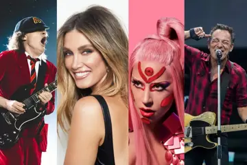 AC/DC, Delta Goodrem, Lady Gaga, Bruce Springsteen