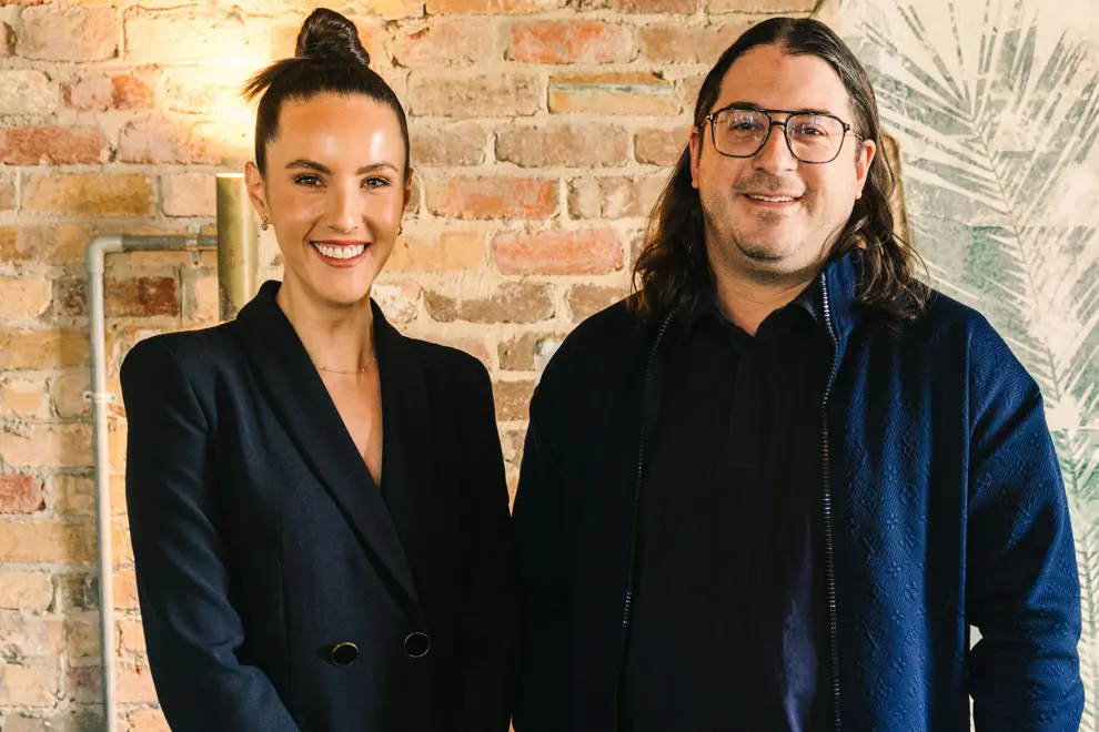 Kirsty Kassabis and Matt Gudinski