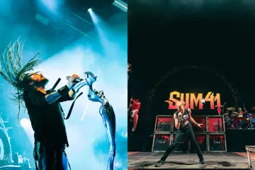 Korn at Bonnaroo 2023, Sum 41 live