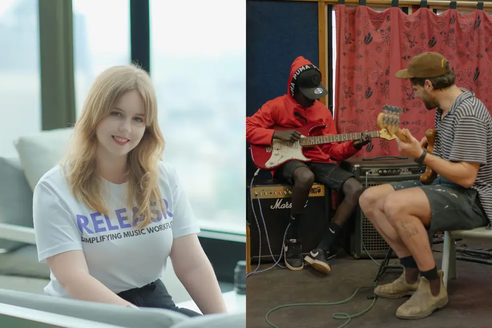 Jaz Yates from RELEASR., Bush Music Fund