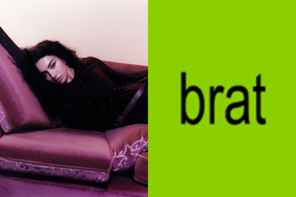 Charli XCX, 'brat' album cover