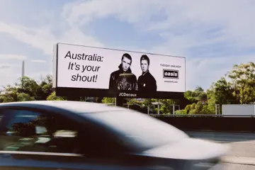 Oasis Australian Billboard