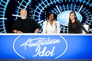 'Australian Idol' judges Kyle Sandilands, Marcia Hines, and Amy Shark