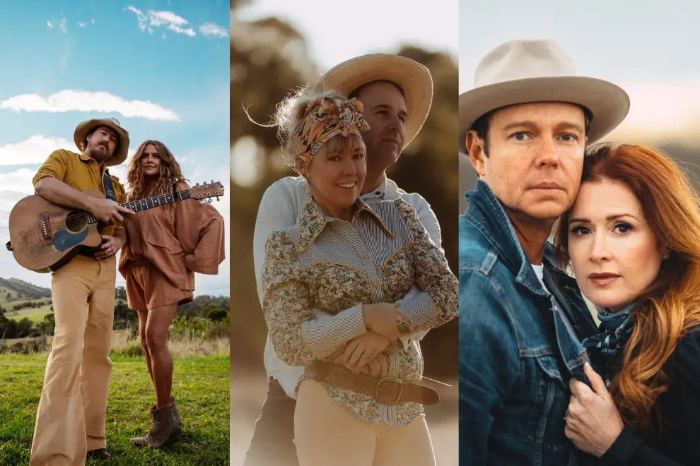 Adam Eckersley & Brooke McClymont, Felicity Urquhart & Josh Cunningham, Mark & Jay O'Shea