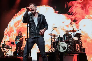 Felix Riebl (of The Cat Empire fame) performing live