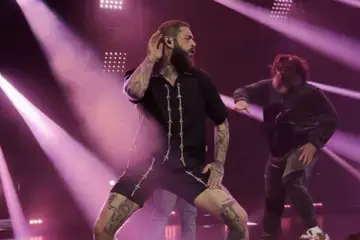 Post Malone & Jack Black in 'Dear Satan'