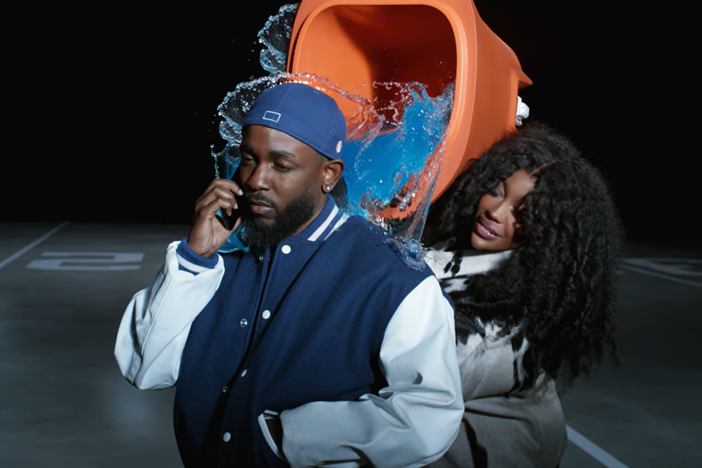 Kendrick Lamar and SZA