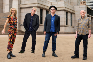 Sophie Hutchings, David Bridie, Jim Moginie & Chris Abrahams