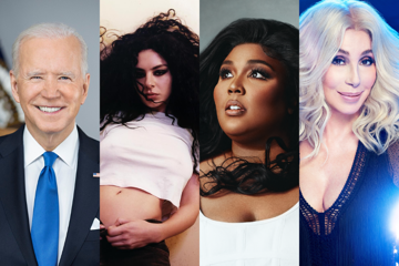Joe Biden / Charli xcx / Lizzo / Cher