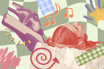 Music listening patterns graphic