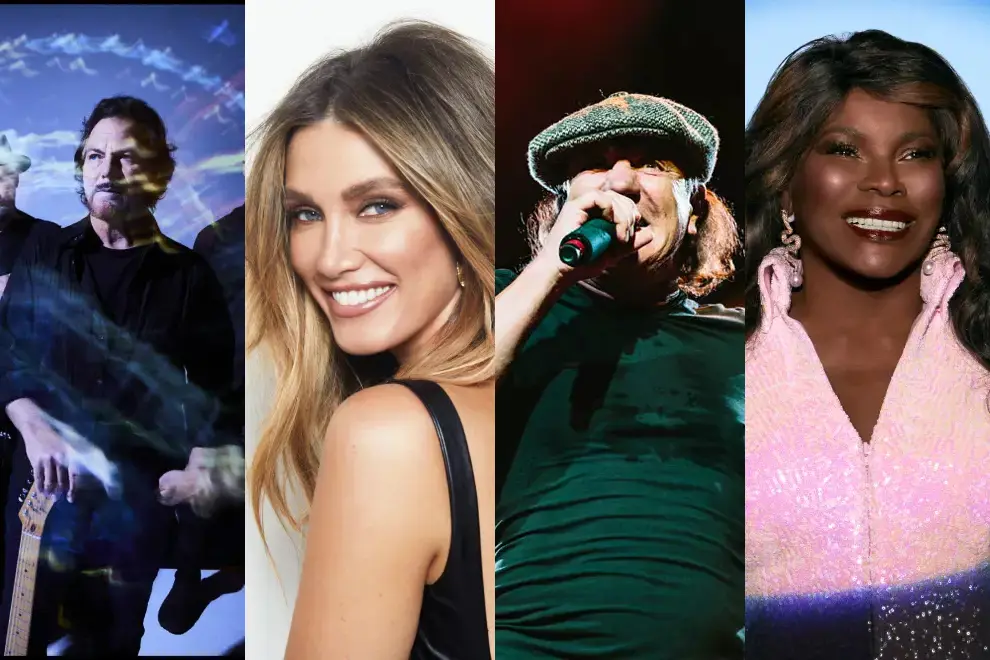 Pearl Jam, Delta Goodrem, AC/DC, Marcia Hines