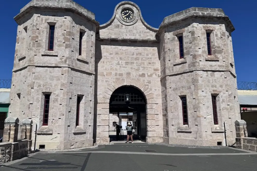 Gatehouse entrance to Fremantle Prison