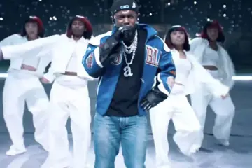 Kendrick Lamar Performing At The Super Bowl