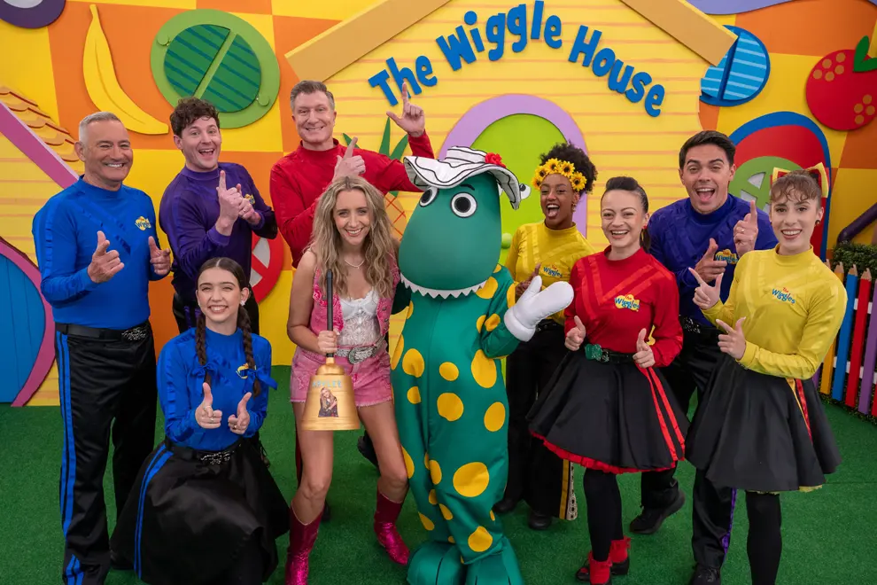 The Wiggles and Kaylee Bell