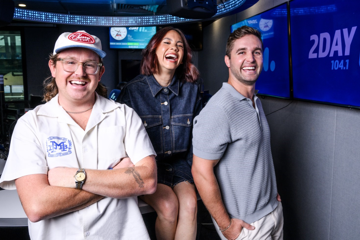 Jimmy, Nath & Emma (2Day FM Breakfast)