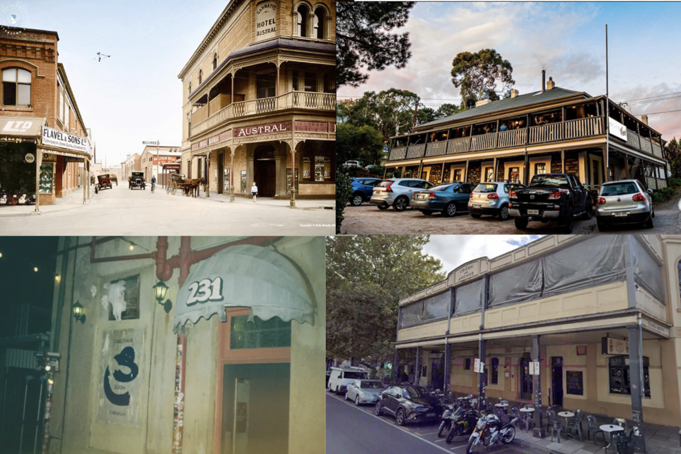 The Austral, The Scenic, The Grace Emily, The Crown and Anchor