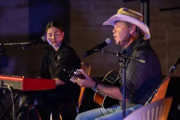 Jem and Troy Cassar-Daley at Generations And Dynasties 2024