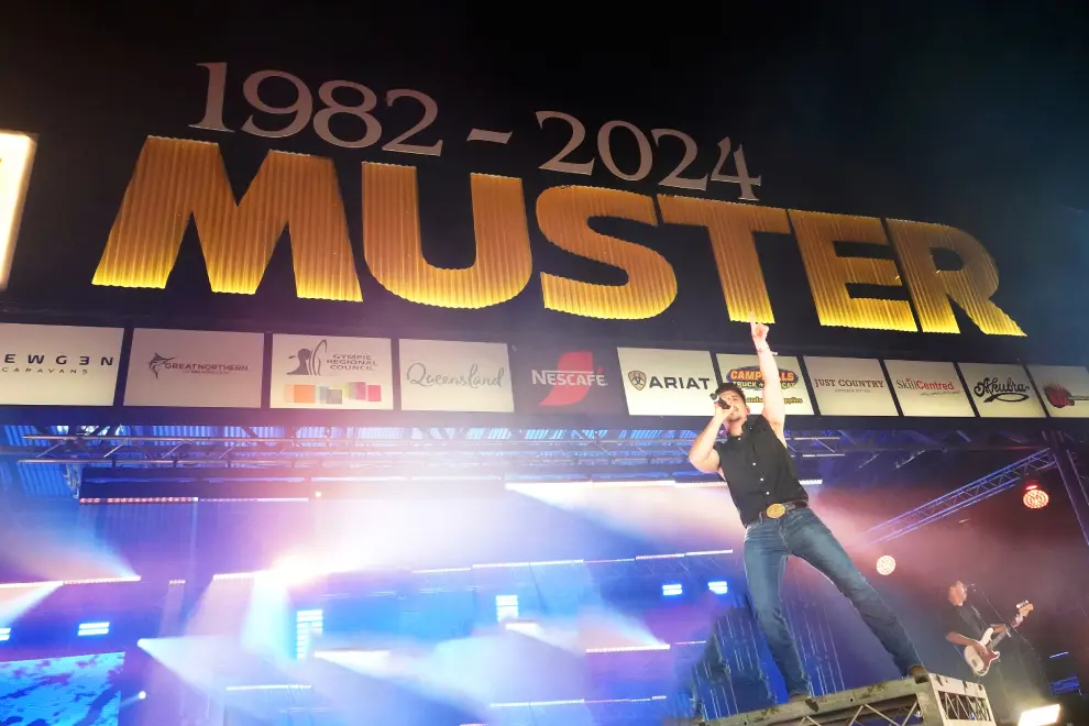 James Johnston at the Gympie Music Muster