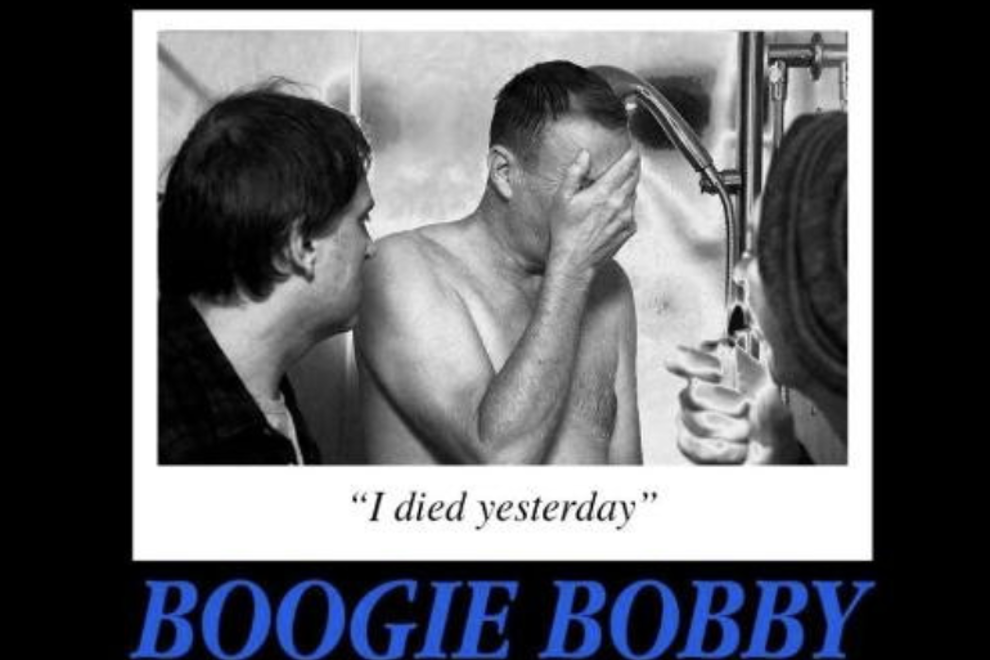 Film poster for "BOOGIE BOBBY"