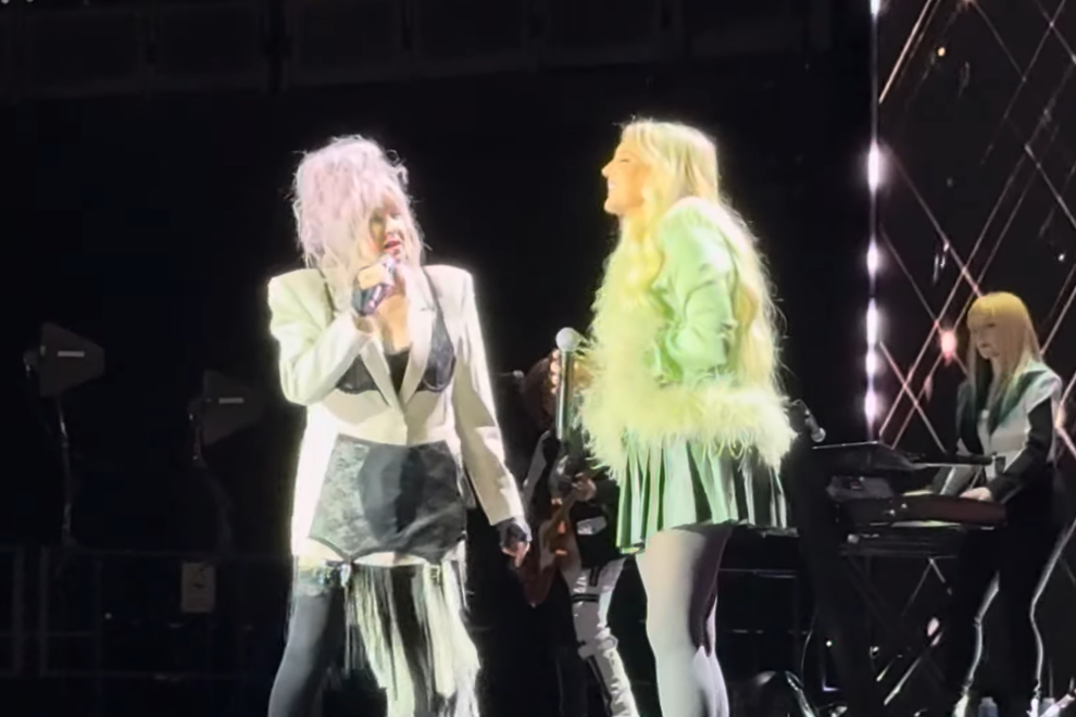 Cyndi Lauper and Tones And I in Melbourne