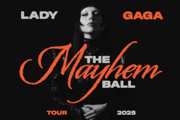 Lady Gaga - The MAYHEM Ball tour poster