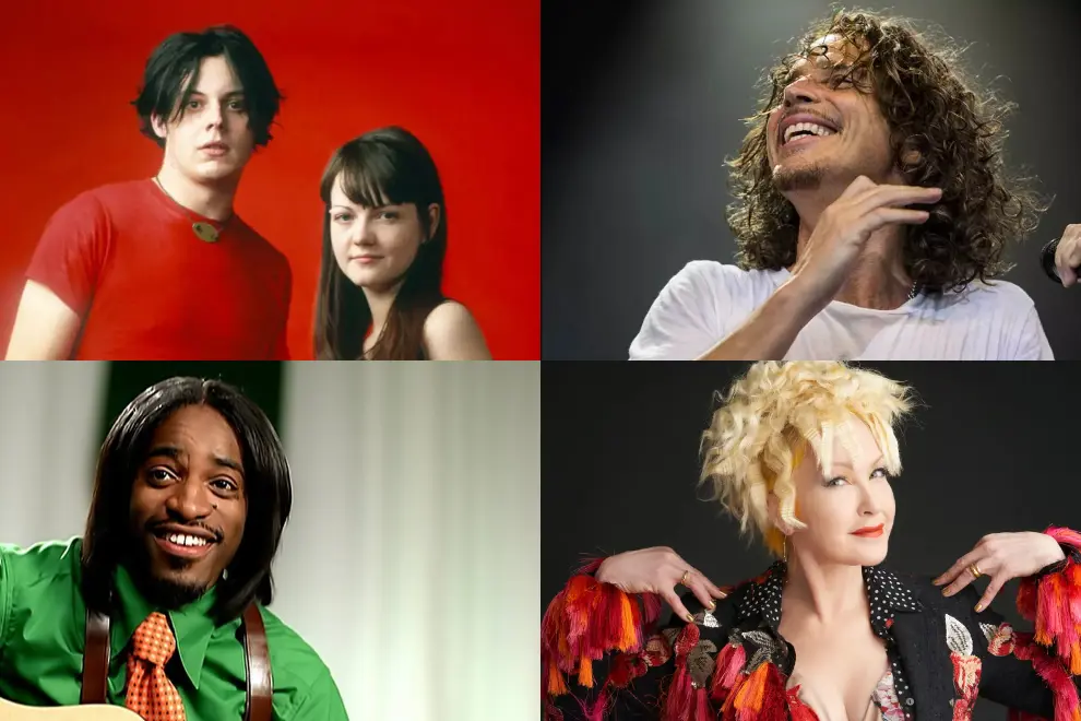 The White Stripes, Soundgarden, Outkast, Cyndi Lauper