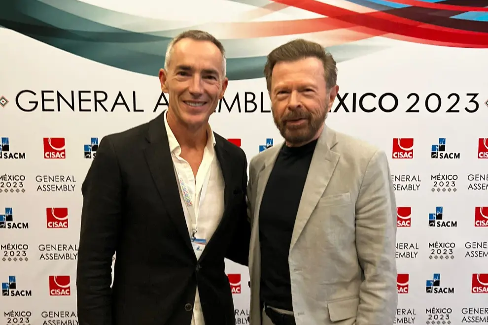 Dean Ormston and Björn Ulvaeus