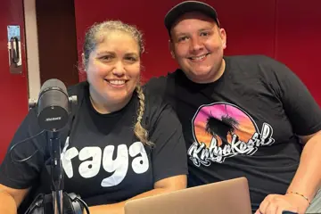 RTRFM's Dylan Collard and Kelsi Forrest
