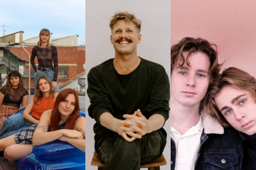 Betty Taylor, Ziggy Alberts, Frank and Louis