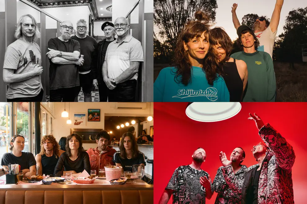 The Saints 73-78, Tropical F*ck Storm, Full Flower Moon Band, Regurgitator