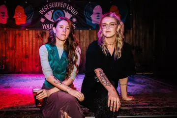 Alyssa and Keeley of Blute's Bar