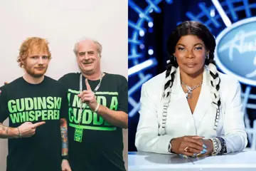 Ed Sheeran & Michael Gudinski, Marcia Hines on 'Australian Idol'