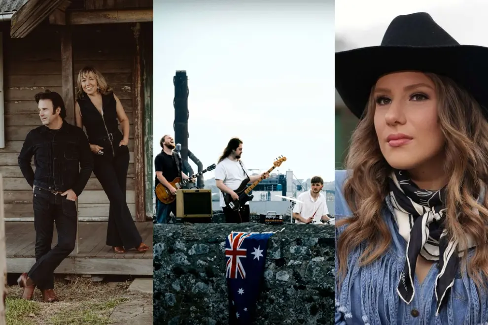 Felicity Urquhart & Josh Cunningham, Elvis Kernaghan & The Min Min Lights, Courtney Keil