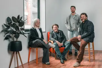 GYRO.Group's Vivienne Mellish, Andy Irvine, Alex Wilson, Matthew Rogers