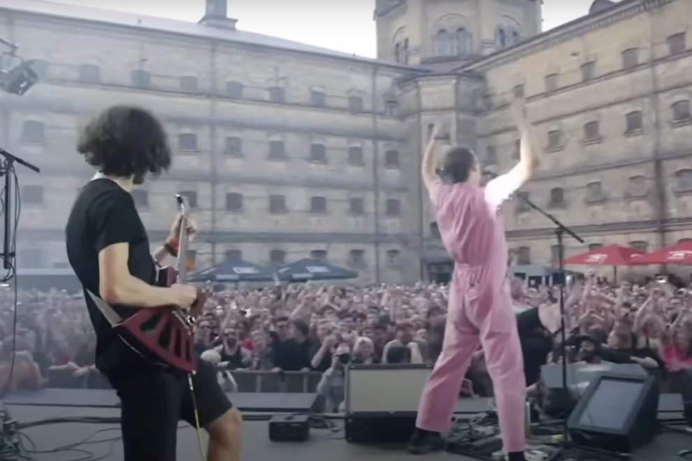 King Gizzard & The Lizard Wizard performing in Vilnius, Lithuania