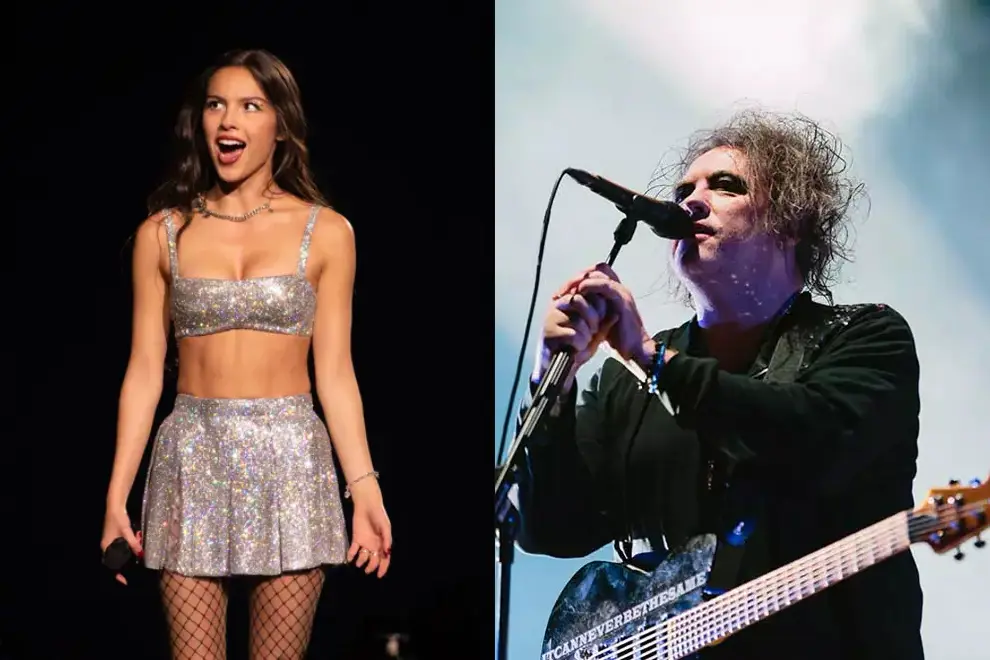Olivia Rodrigo, Robert Smith of The Cure
