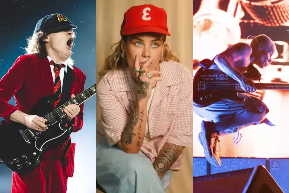 Angus Young, Tash Sultana, Flea