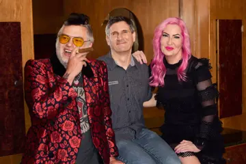 Fat Mike, Louis Posen, Erin Kelly-Burkett