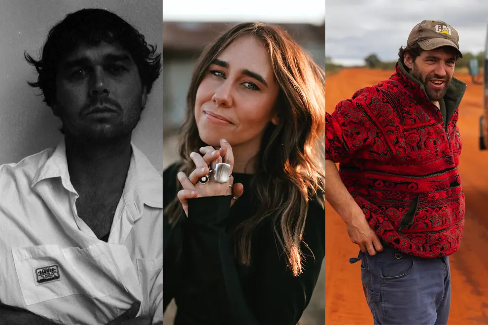 Angus Field, Raechel Whitchurch, and Jack Parsons