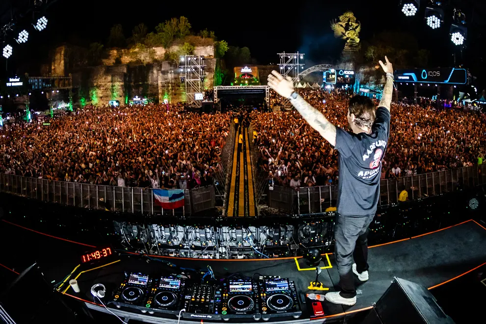 Alesso Performing Live