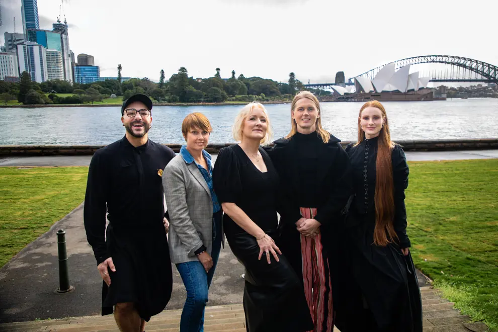 Kevin Azzopardi, Adelle Robinson, Annabelle Herd, Olly Arkins and Vera Blue