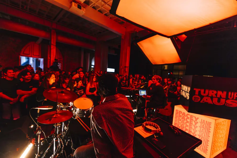 Spacey Jane at Spotify's 'Turn Up Aus' event
