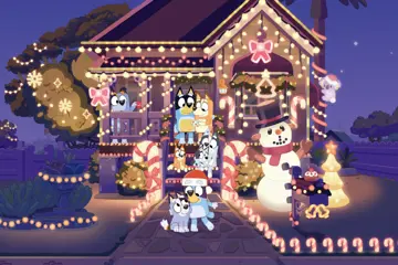 Bluey - 'Verandah Santa' EP cover