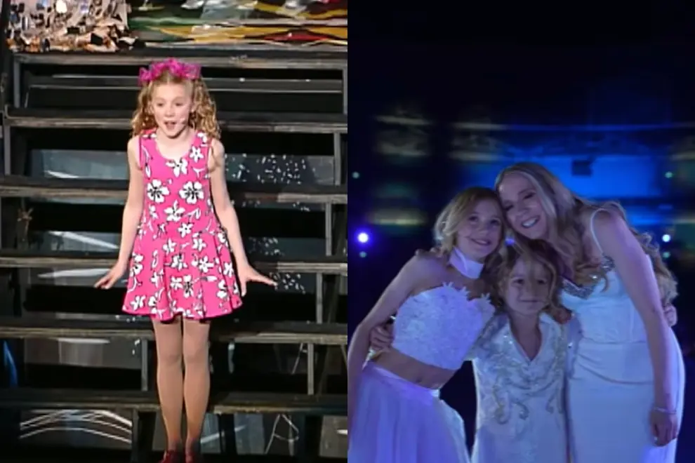 Nikki Webster at the 2000 Olympics, with her family in 2025