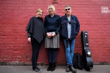 The Go-Betweens' Amanda Brown, Lindy Morrison & John Willsteed