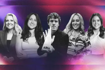 ARIA Awards hosts Angela Bishop, Concetta Caristo, Tim Blackwell, Latifa Tee, Georgie Tunny