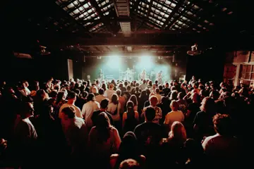 C.O.F.F.I.N. performing at Crowbar Brisbane