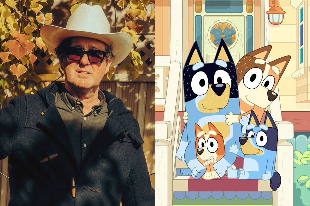 Dave McCormack & 'Bluey'
