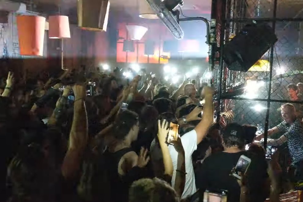 Fatboy Slim performing at Revs