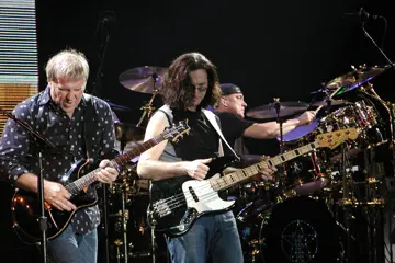 Rush performing live